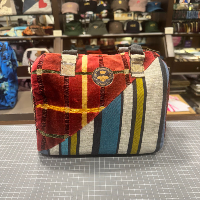 The Tartan Stripe No. 2  👜 BeeKeeper Mini Carry All Handbag