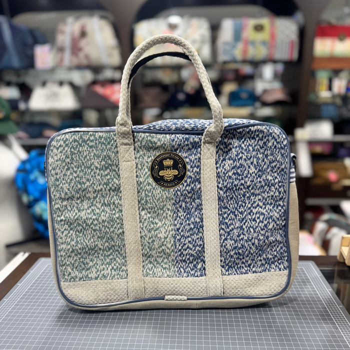 The Ocean Ripples 🌊 Laptop Messenger BeeKeeper Bag (Da Vinci Collection)