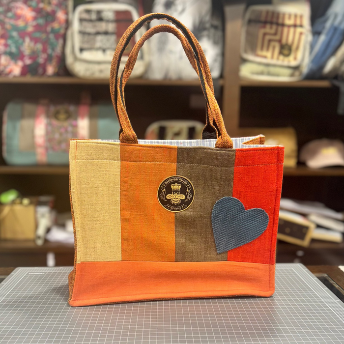 The Navy Heart 💙 KOKYKAI BOOK TOTE