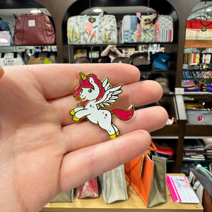 BeeKeeper Parade's Magical Flying Unicorn Pin