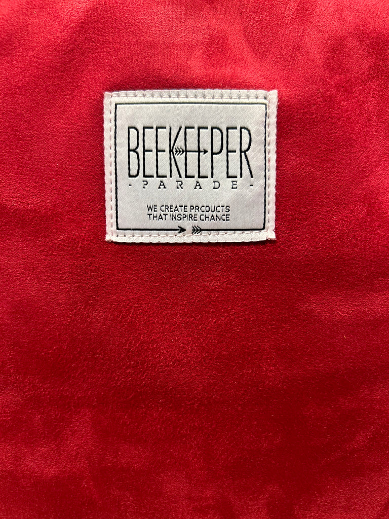 The Red Suede 🎈Large BeeKeeper Weekender (Masterpiece)