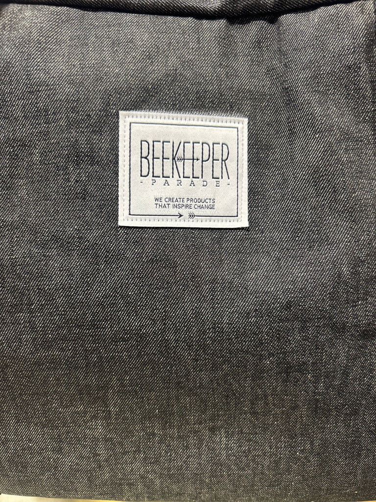 The Black Denim 🖤 Corduroy Large BeeKeeper Weekender (Masterpiece)