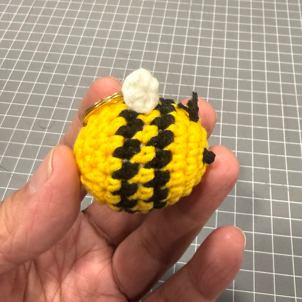 Hand-Crocheted Collectible Bee Bag Charm