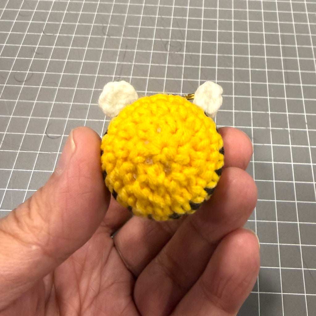 Hand-Crocheted Collectible Bee Bag Charm