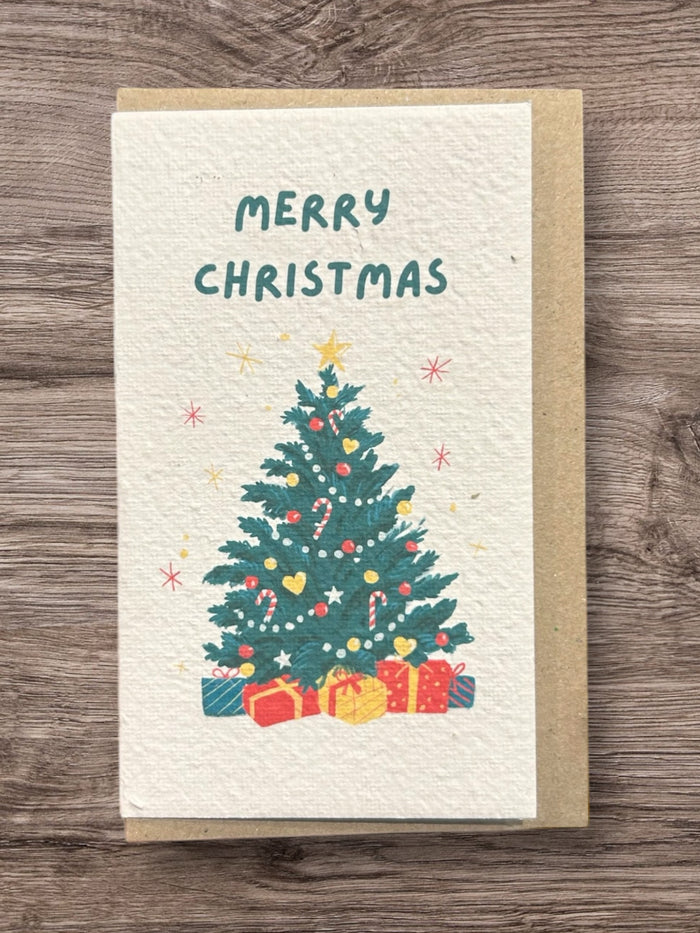 Merry Christmas Tree 🎅🏾🎄BeeKeeper Parade Card (that grows) 🌱