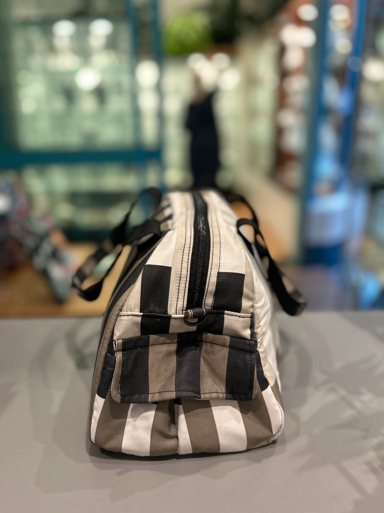 The Charcoal Stripe (Da Vinci Collection) BeeKeeper Handbag