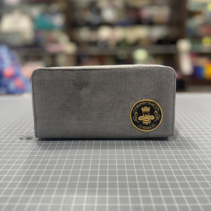 The Elephant 🐘 Grey Corduroy BeeKeeper Purse