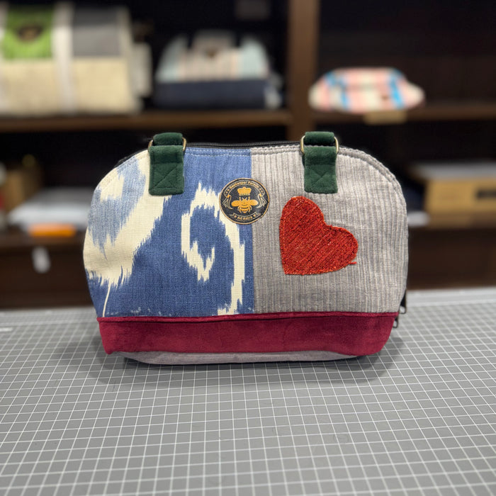 The Red Heart ❤️ BeeKeeper Clam Shell Handbag