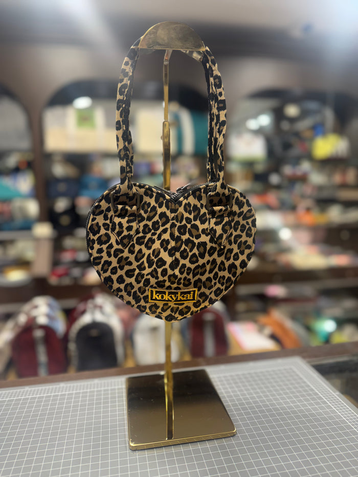 The Leopard 🐆 KOKYKAI Love Heart V1 Handbag 💕