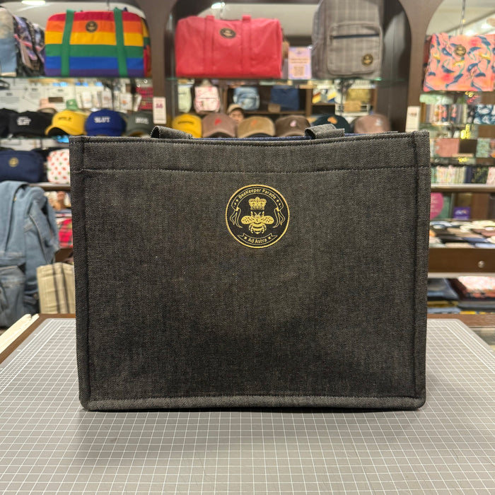 The Denim Black 🖤 KOKYKAI BOOK TOTE