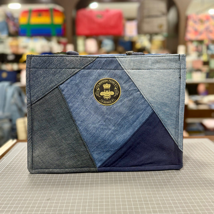 The Denim Patch 👖 KOKYKAI BOOK TOTE