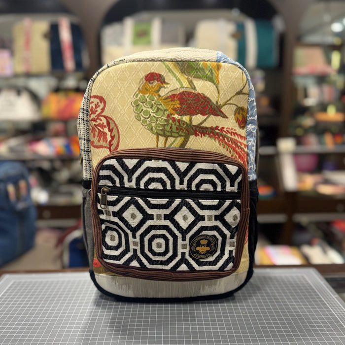 On A Perch 🦜 Mini-Royal BeeKeeper Backpack (Da Vinci Collection)