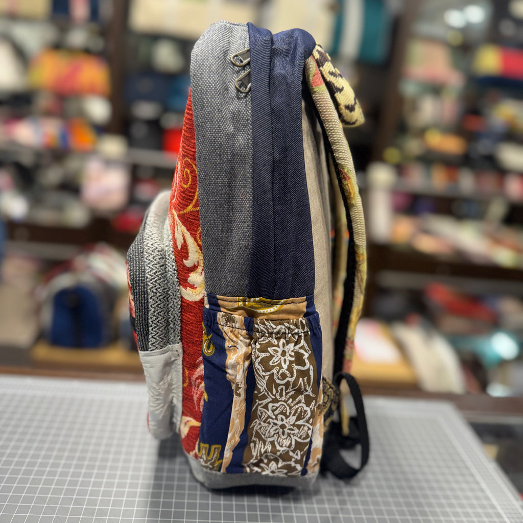 The Regal Red ⚜️ Mini-Royal BeeKeeper Backpack (Da Vinci Collection)