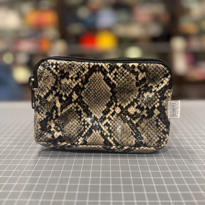The Faux Snakeskin 🐍 BeeKeeper Phone + Passport Sleeve