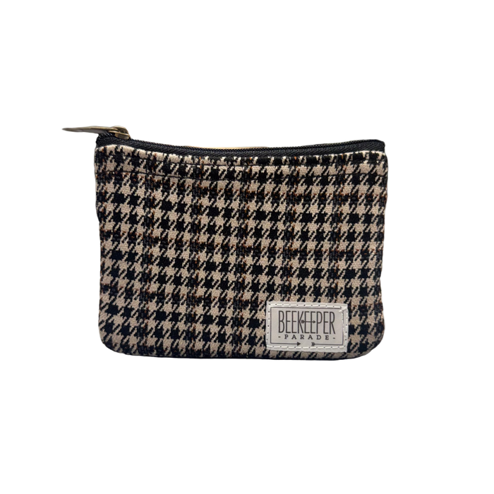 The Houndstooth 🐺 BeeKeeper Coin Purse