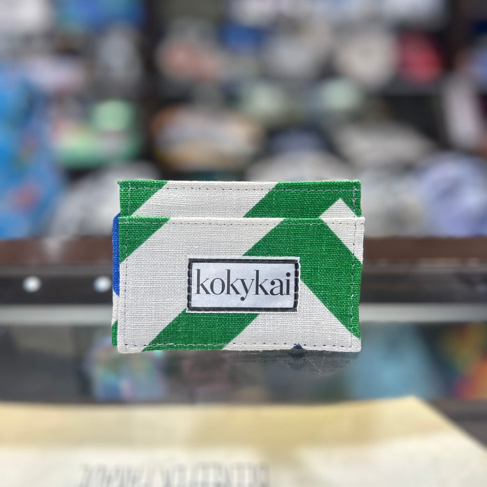 The Green Zig Zag KOKYKAI CARD HOLDERS 💳