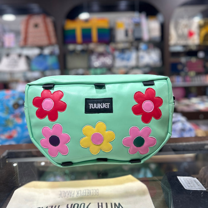 THE MINT FLOWER POWER 🌸 🌼  TUUKJET PANNIER CLASSIC BAG