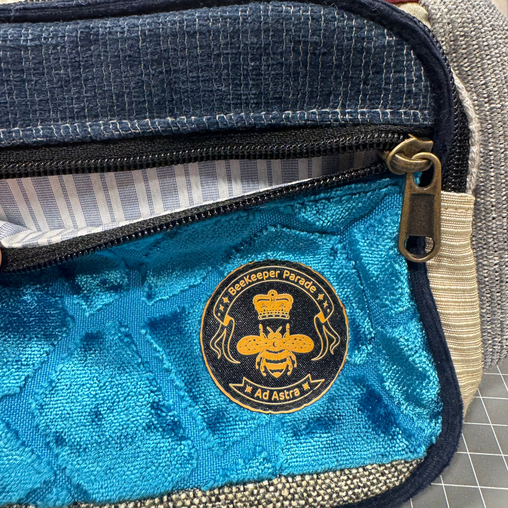 The Blue Crystal 💎 BeeKeeper Bumbag (Da Vinci Collection)