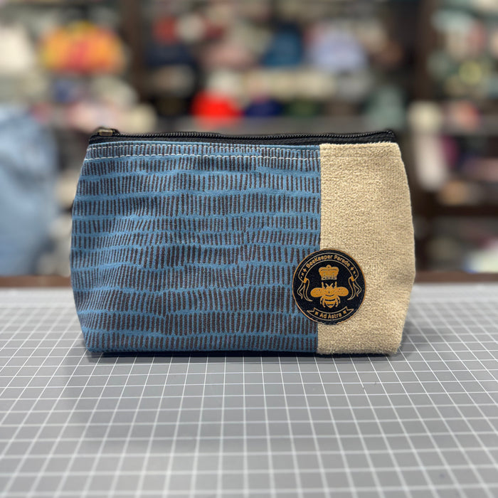 Blue Bamboo 🎋 Small Toiletry + Makeup Bag