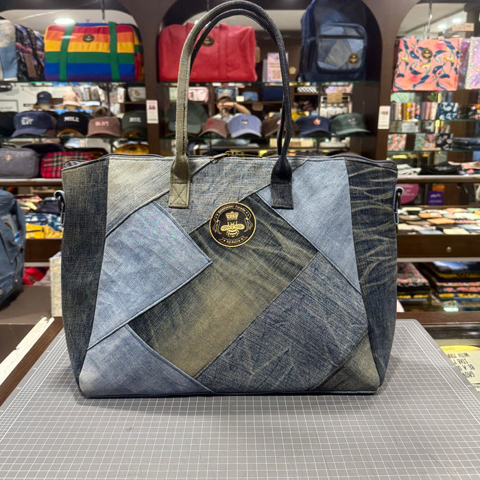 The Denim Patch👖KOKYKAI LOTUS Tote