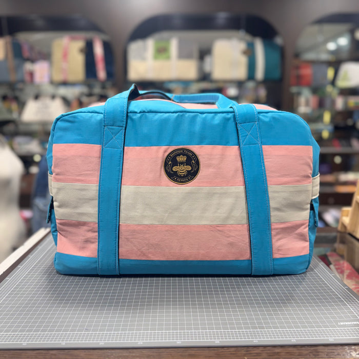 💖PREORDER: The Trans Pride 🏳️‍⚧️ Large BeeKeeper Weekender (Masterpiece)