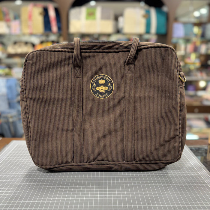 The Chocolate 🍫 Corduroy Laptop Messenger BeeKeeper Bag