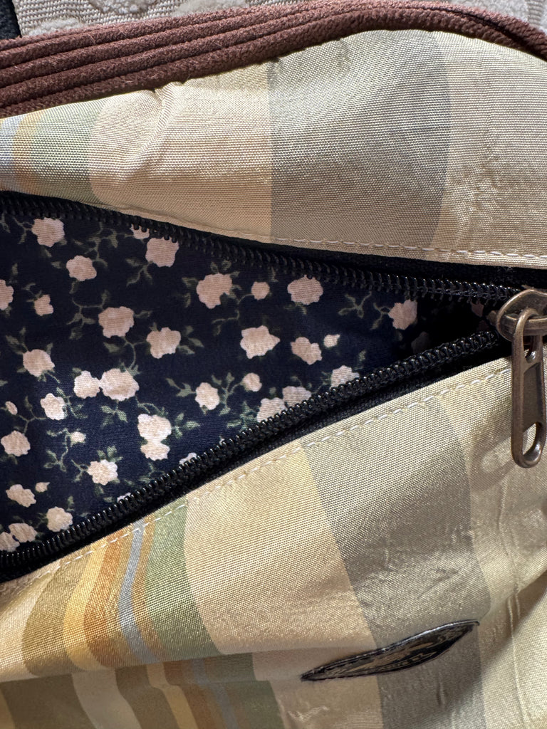 Black & White 🐼 Mini-Royal BeeKeeper Backpack (Da Vinci Collection)