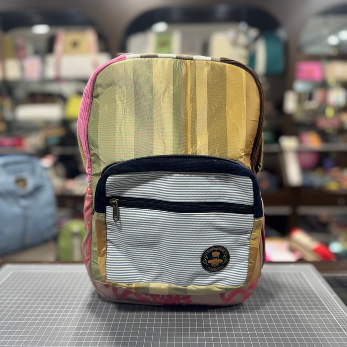 The Gold Stripe ⚜️ Mini-Royal BeeKeeper Backpack (Da Vinci Collection)