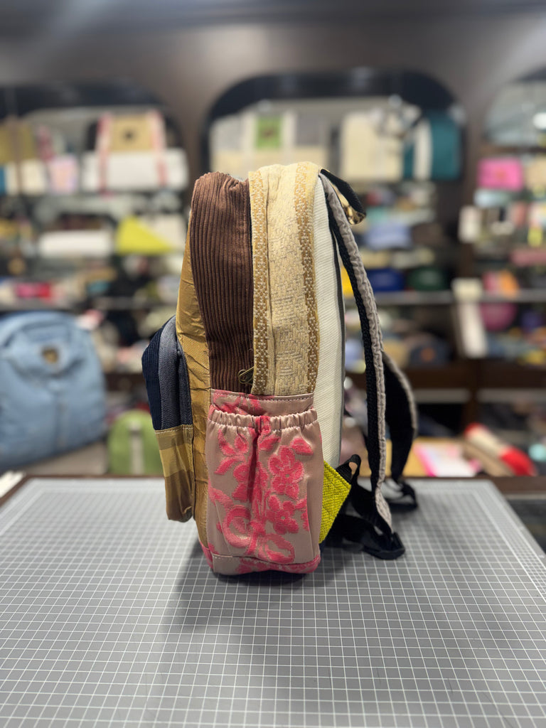 The Gold Stripe ⚜️ Mini-Royal BeeKeeper Backpack (Da Vinci Collection)