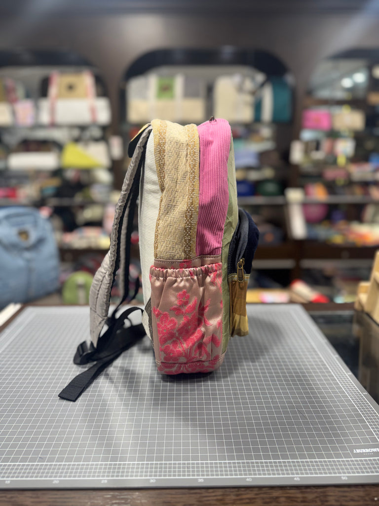 The Gold Stripe ⚜️ Mini-Royal BeeKeeper Backpack (Da Vinci Collection)