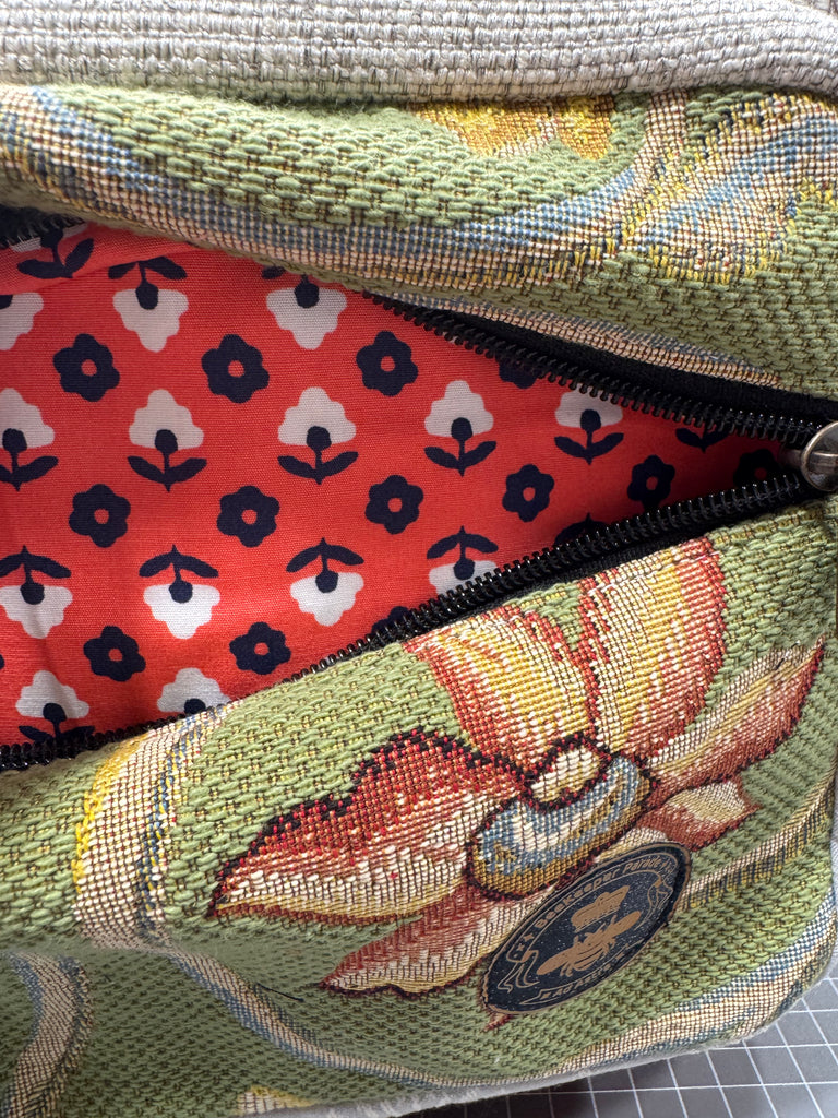 The Tiled Garden ⛲️ Mini-Royal BeeKeeper Backpack (Da Vinci Collection)