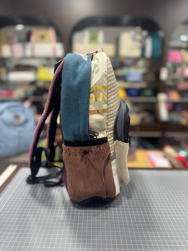 Kaleidoscopic 👁 Mini-Royal BeeKeeper Backpack (Da Vinci Collection)