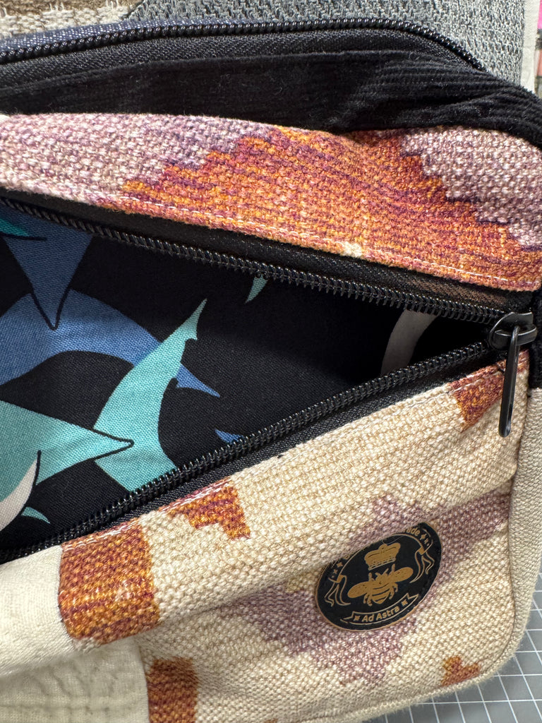 Kaleidoscopic 👁 Mini-Royal BeeKeeper Backpack (Da Vinci Collection)