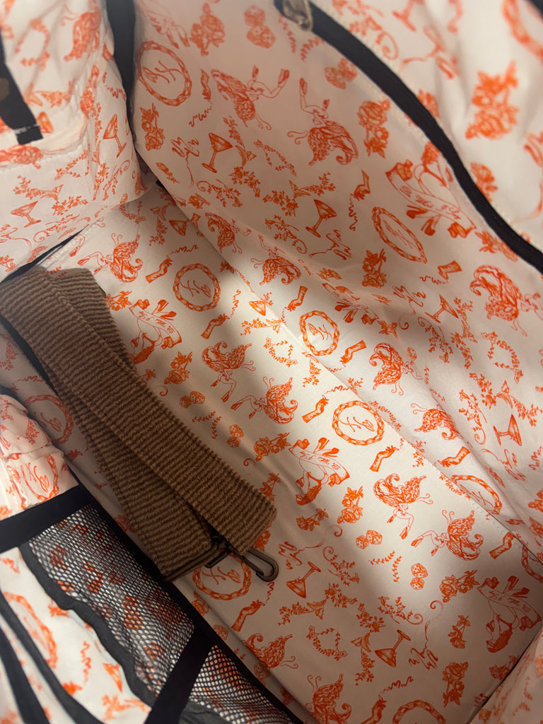 The Riverbank 🏞 Large BeeKeeper Weekender (Da Vinci Collection)