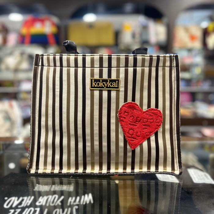 The Fine Stripes ❤️  KOKYKAI BOOK TOTE