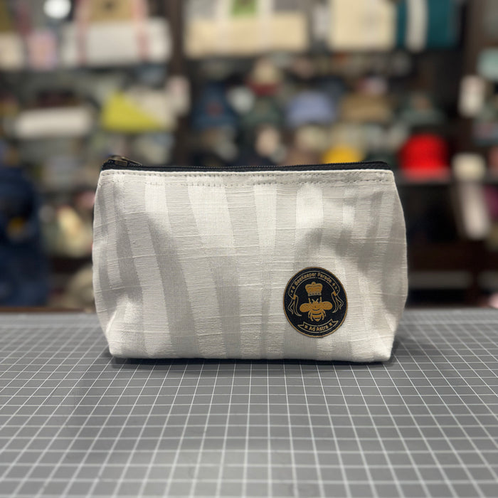 The Pure Marble 🏛 Small Toiletry + Makeup Bag