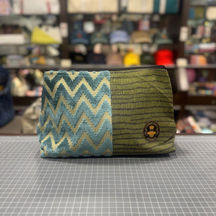 The Zen Garden No. 1 🎋 Large Toiletry + Makeup Bag