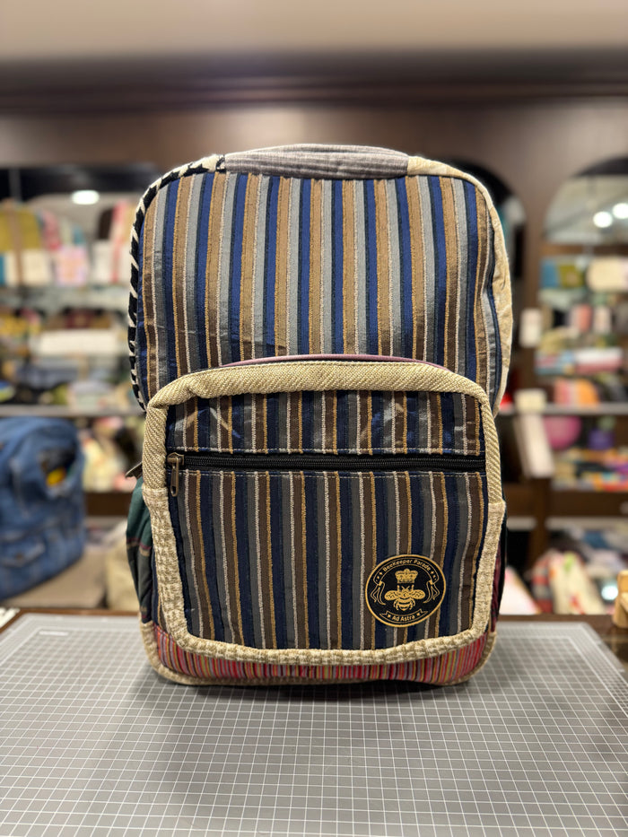 The Retro Stripe 💽 (Da Vinci Collection) BeeKeeper Backpack