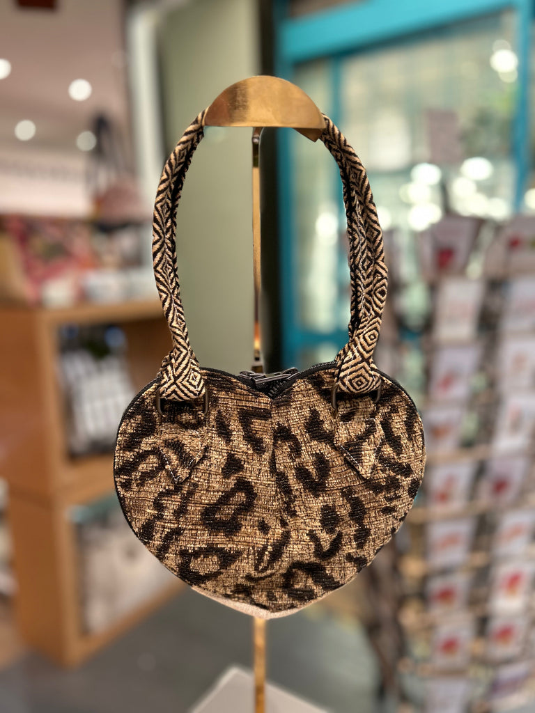 The Savanna mosaic 🐆 kokykai Love Heart Handbag