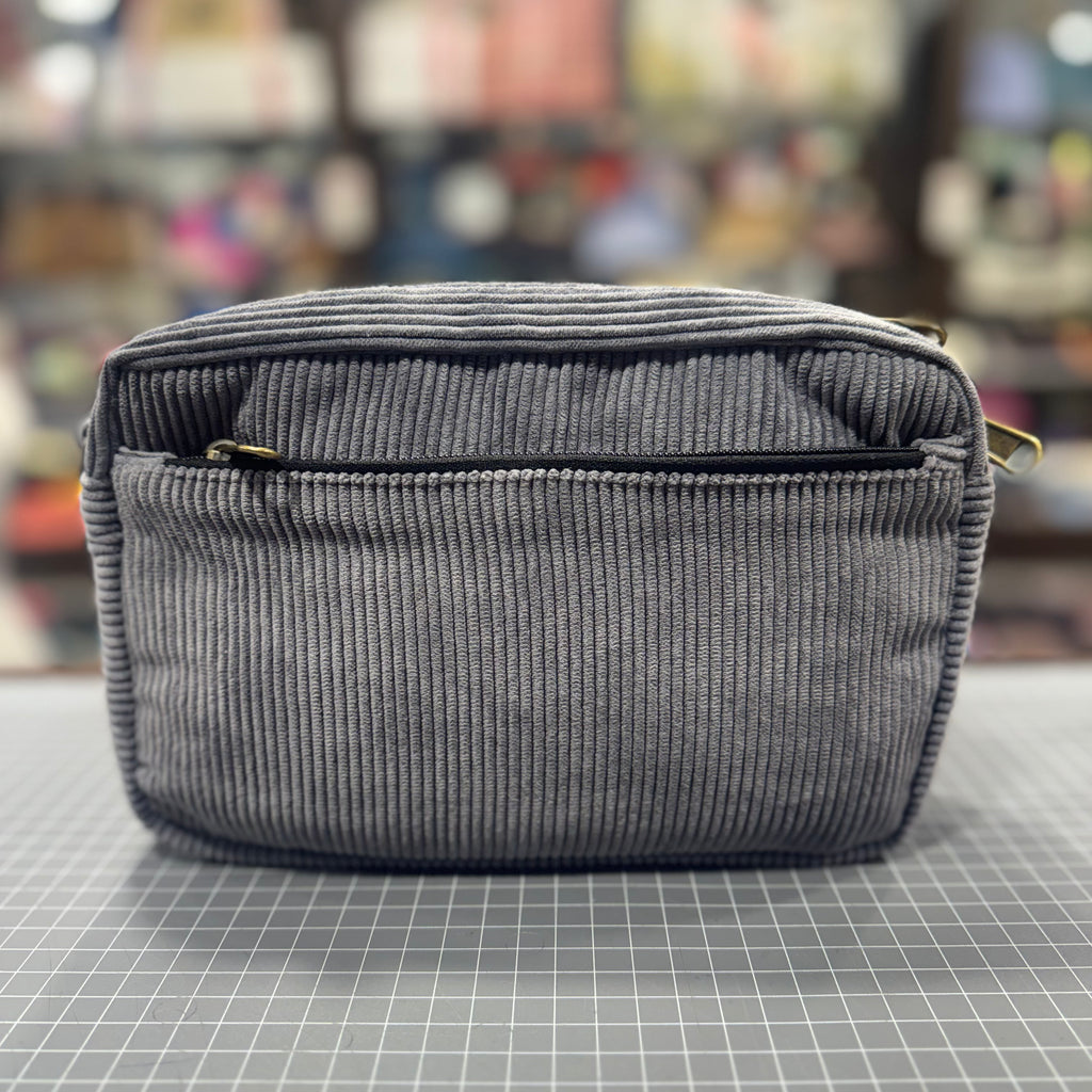 The Koala 🐨 Grey Corduroy KOKYKAI CROSSBODY BAG
