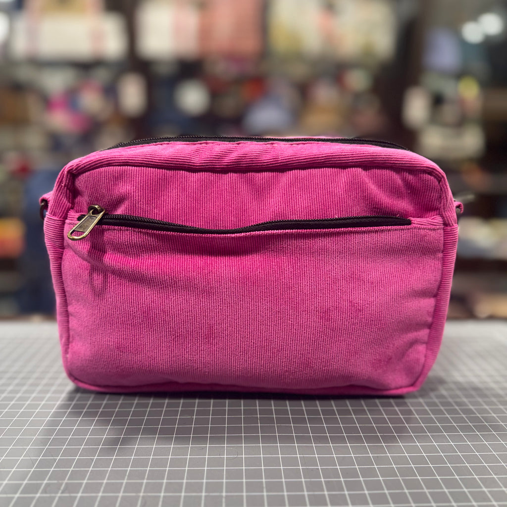The HOT PINK 💖 Corduroy KOKYKAI CROSSBODY BAG