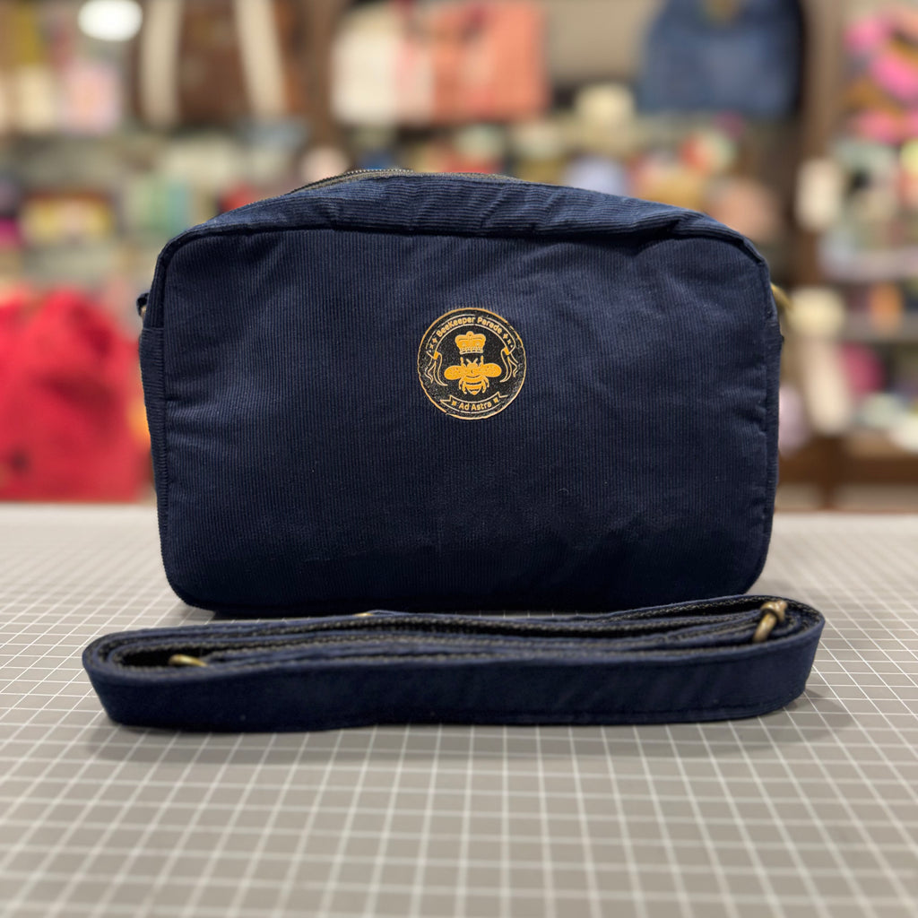The Ocean 🌊 Navy Corduroy KOKYKAI CROSSBODY BAG