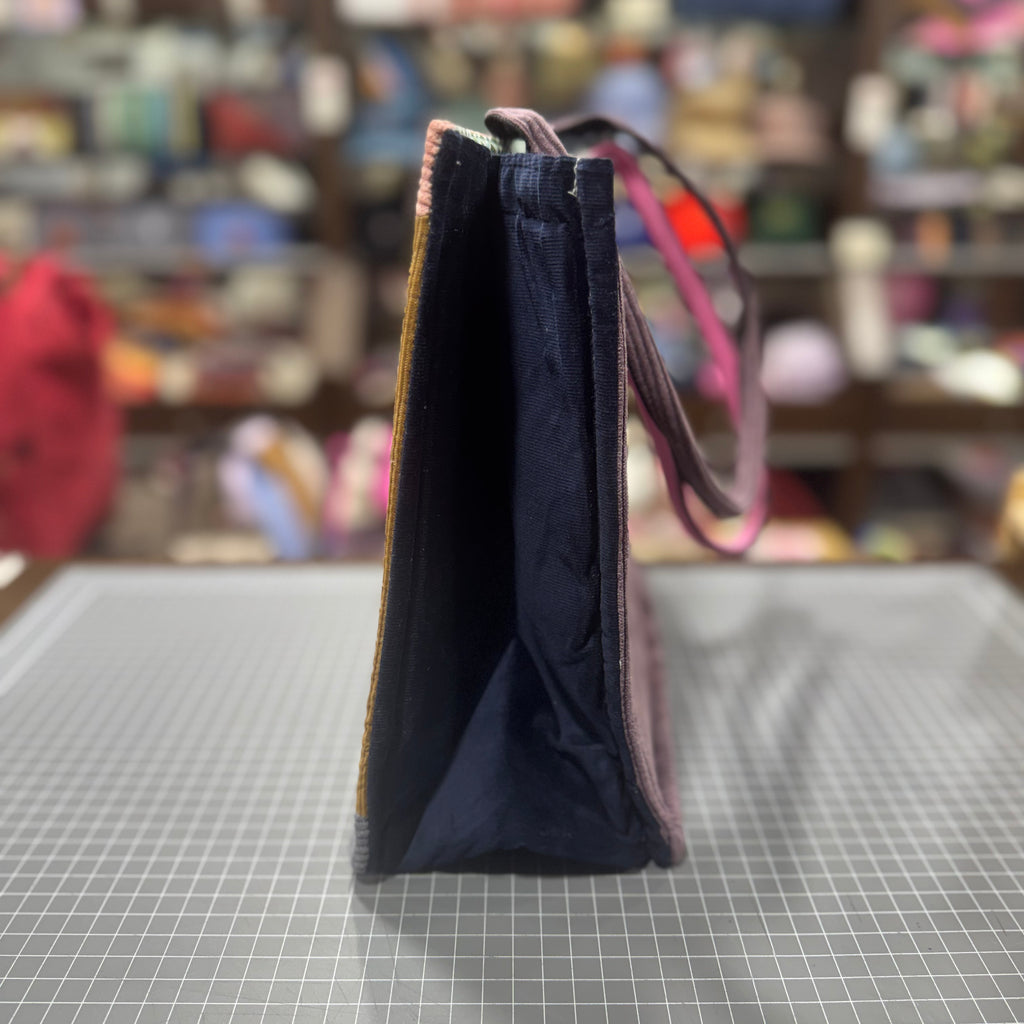 The Diamond Cut 💎 Corduroy KOKYKAI BOOK TOTE