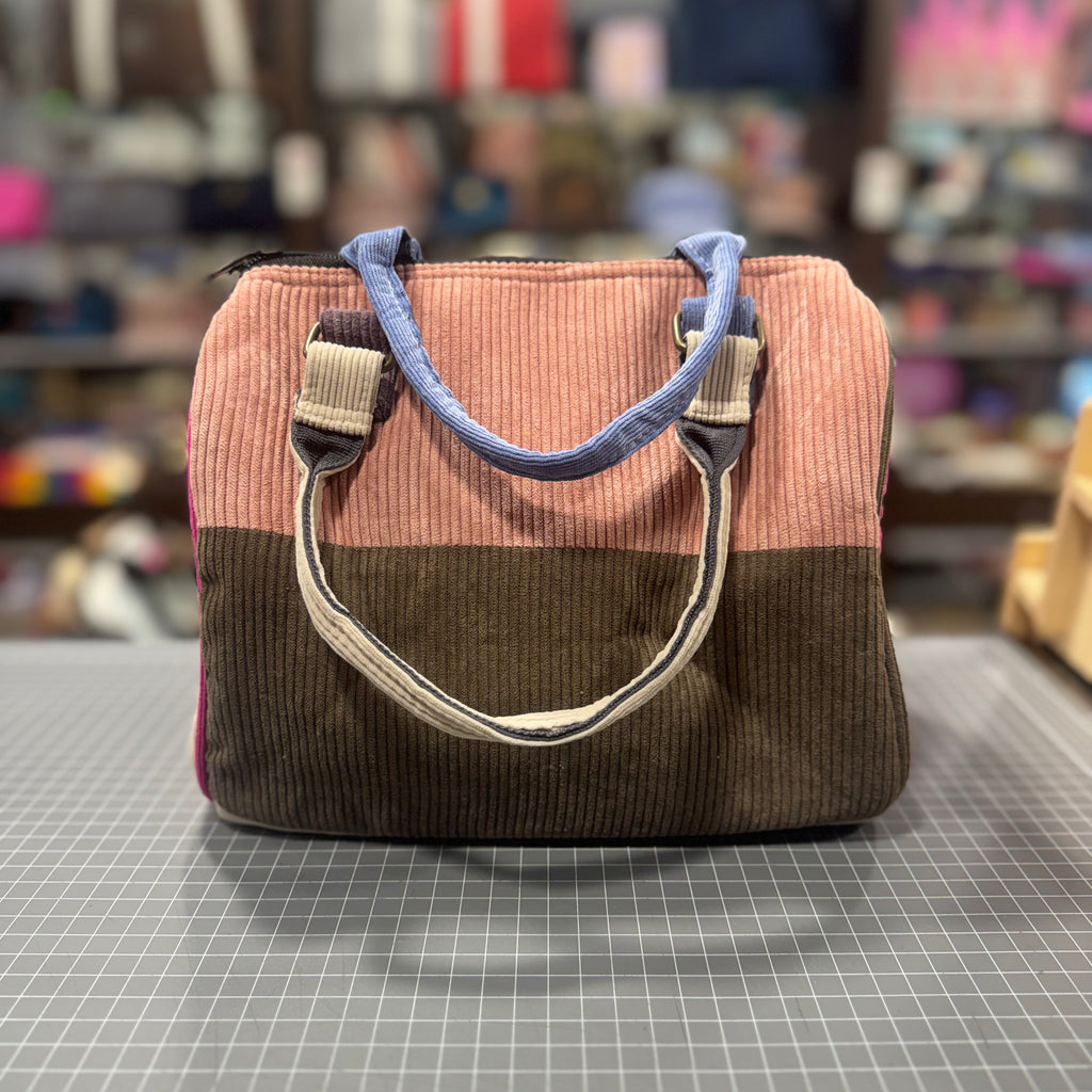 The Diamond Cut 💎 Corduroy BeeKeeper Mini Carry All Handbag