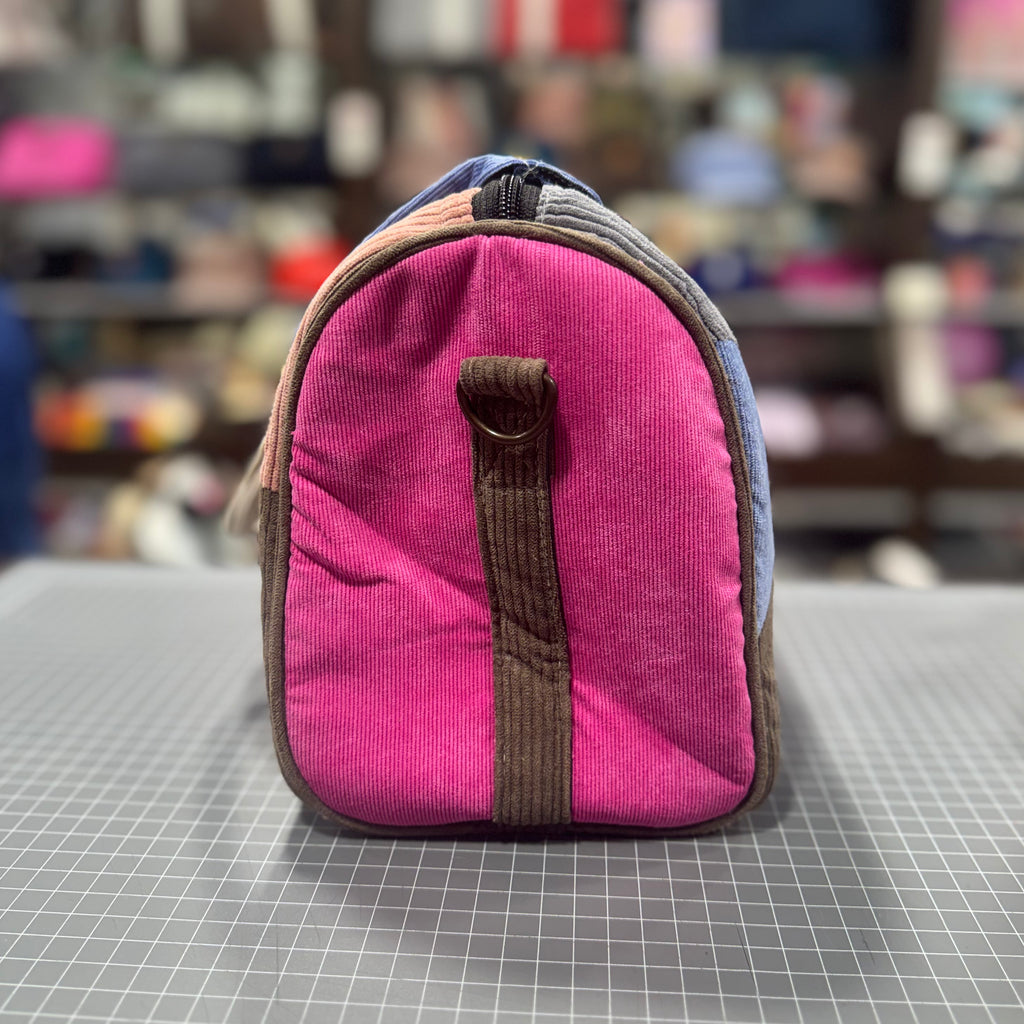 The Diamond Cut 💎 Corduroy BeeKeeper Mini Carry All Handbag