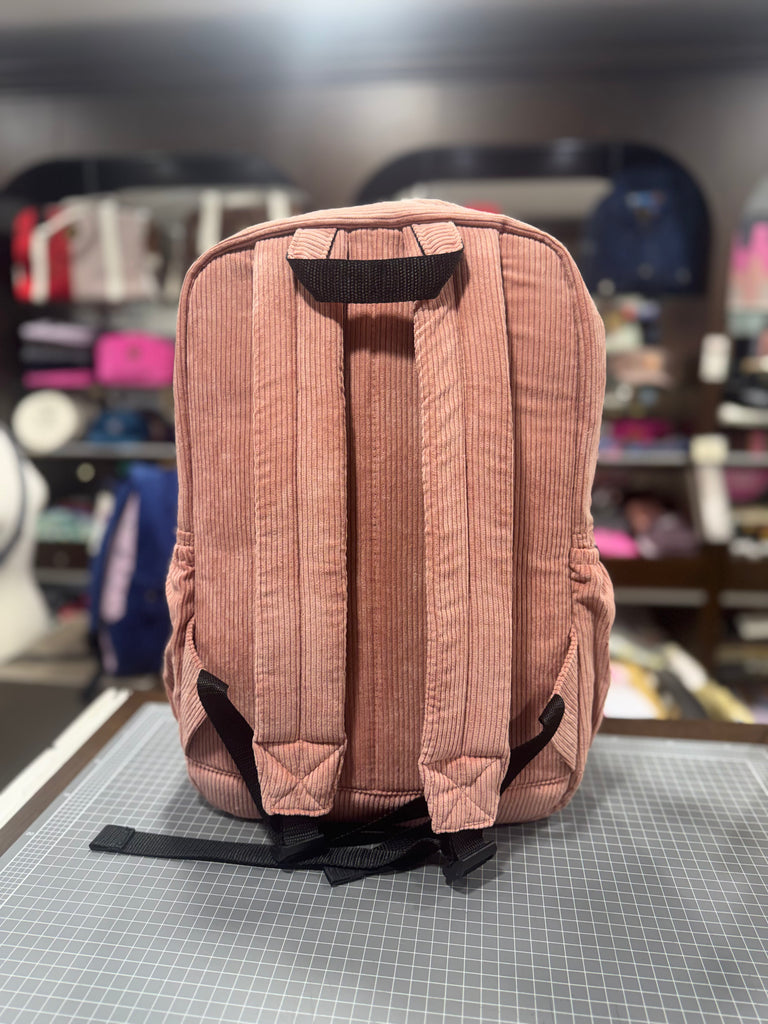 The Cherry Blossom 🌸 Pink Corduroy Royal BeeKeeper Backpack