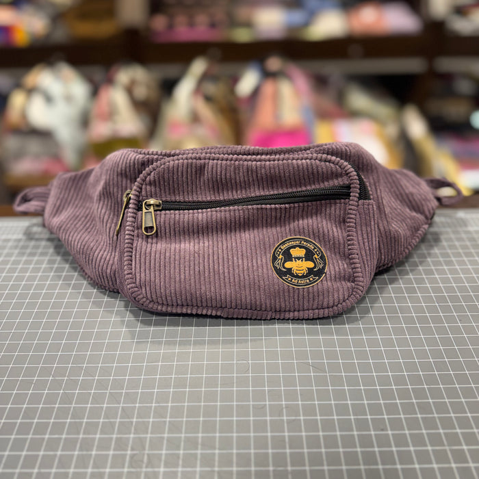 The Lavender 💐 Purple Corduroy BeeKeeper Bumbag