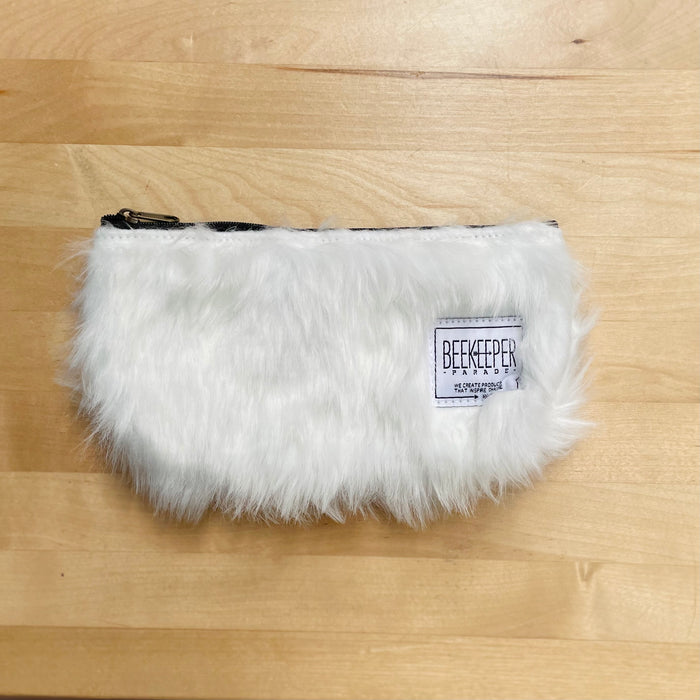 The Fluffy White ☁️ BeeKeeper Pouch (Small)