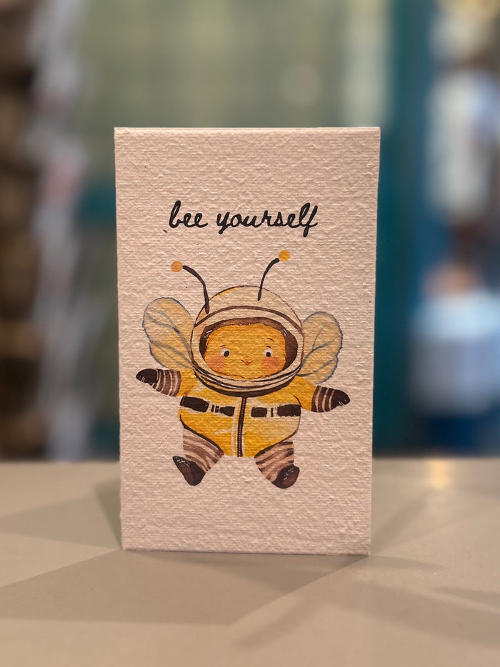 Bee Yourself 🐝 Card (that grows)