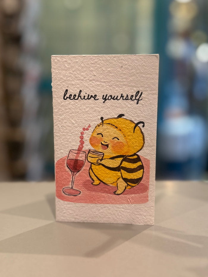 Beehive Yourself 🐝 Card (that grows)